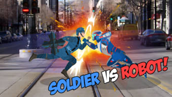 Hero Street Brawl: Soldier Bot