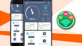 Clean my phone  storage space - 5G 4G Speed Test