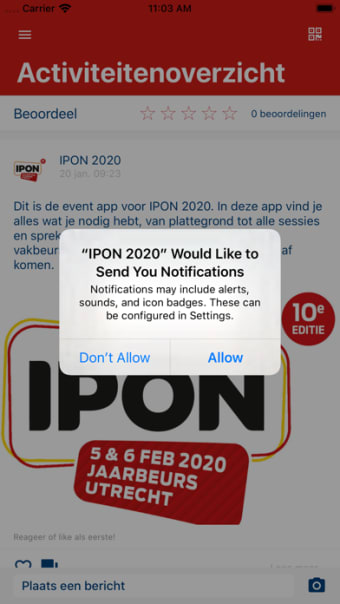 IPON event app