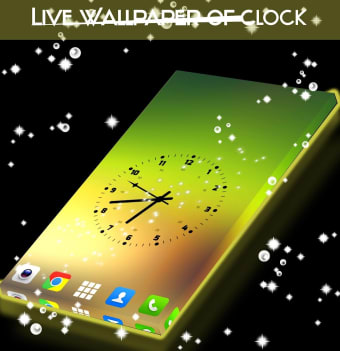 Clock Live Wallpaper 3D HD