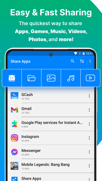 Share Apps: APK Share  Backup