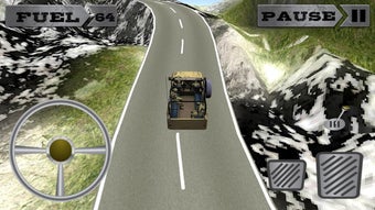 4x4 Army Jeep: Offroad Driving Game