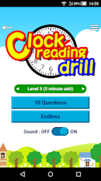 Clock reading drill