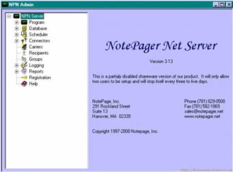 NotePager Net