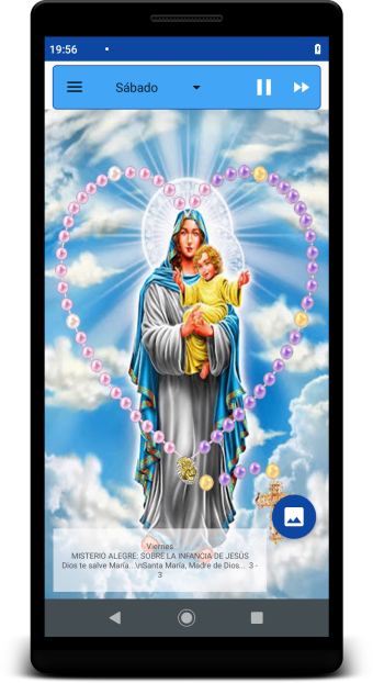 Holy Rosary with Audio Offline in Spanish