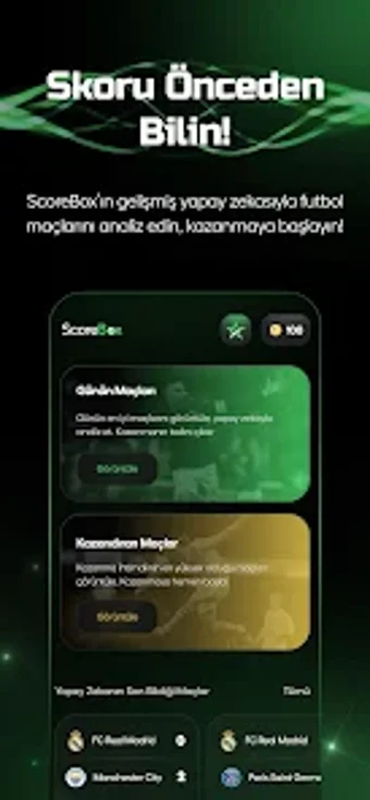 ScoreBox - Yapay Zeka Tahmin
