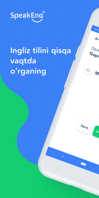 SpeakEng - Ingliz tilini oynab organing