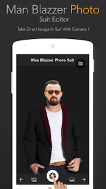 Man Blazer Photo suit