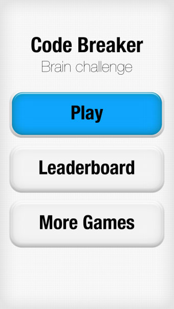 Brain Challenge : Code Breaker