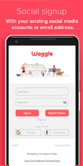 Waggle Pet App-RVing with Ease