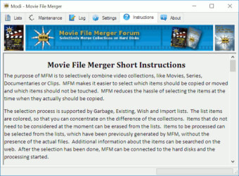 Movie File Merger