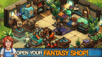 Tiny Shop: Cute Fantasy Craft Design  Trade RPG