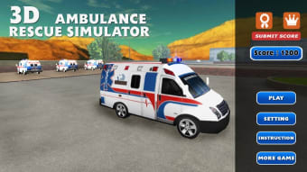 3D Ambulance Rescue Simulator
