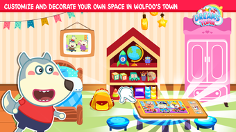 Wolfoos Town: Dream City Game