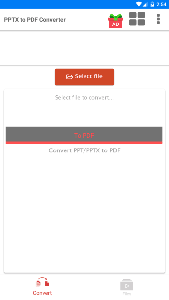 PPTX to PDF Converter