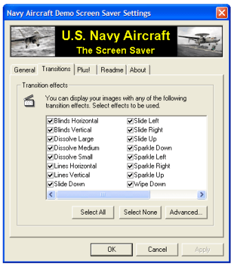 U.S. Navy Aircraft Screen Saver