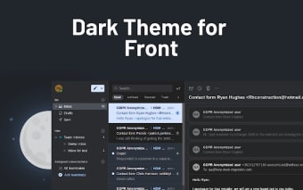 Dark theme for Front App