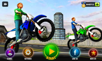 Kids MotorBike Stunt Rider 3D