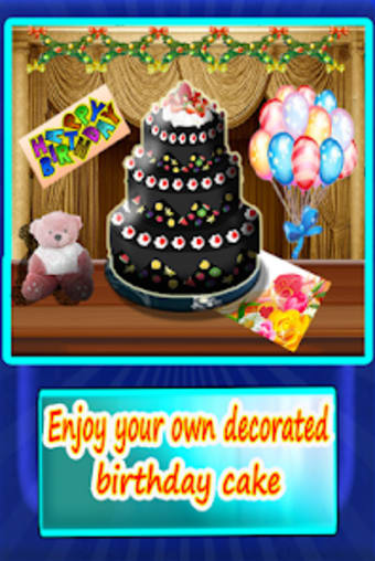Delicious Cake Make Decoration