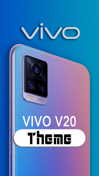 Vivo V20 Launcher theme for Vivo V20 SE