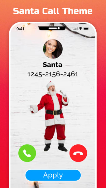 Santa Video Call Theme