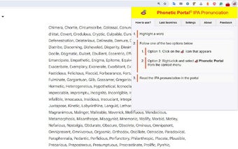 Phonetic Portal