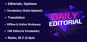 Daily Editorial  Vocabulary