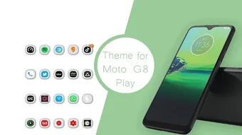 Theme for Moto G8 play  wallp