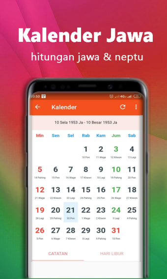 Kalender Jawa abadi  WUKU