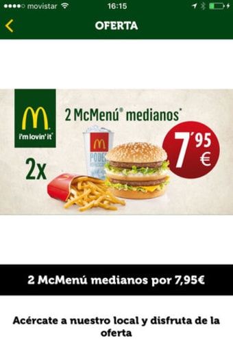 Ofertas McDonald's Málaga
