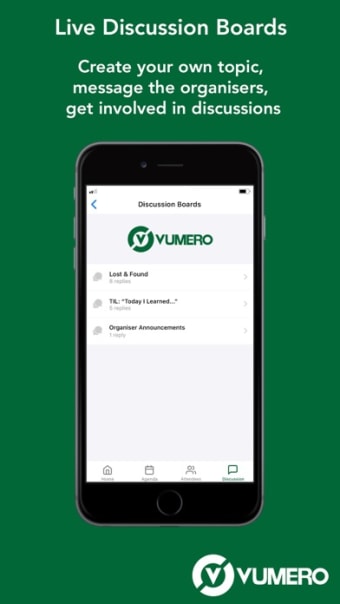 Vumero - Official Event App