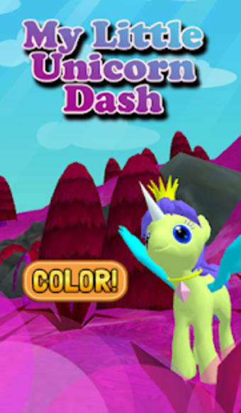 My Little Unicorn Dash 3D HD