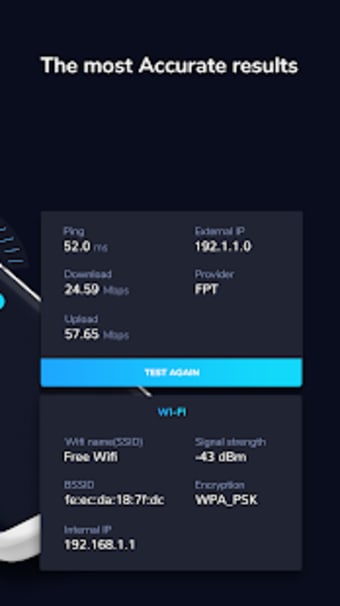 Internet Speed Test Meter And WiFi Test Speed