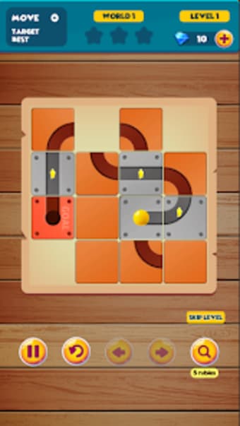 Unroll Puzzle : Slide Tiles