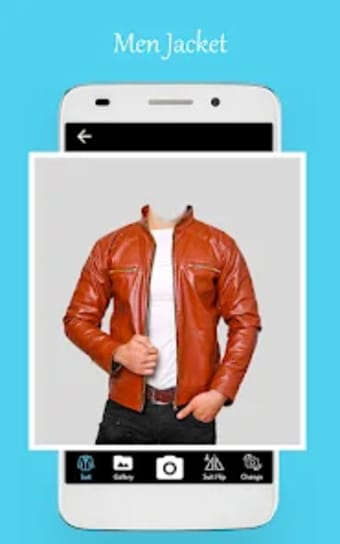 Leather jacket photo editor