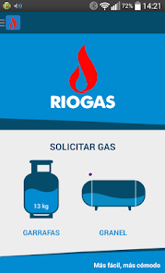 Recargas de supergas en Riogas