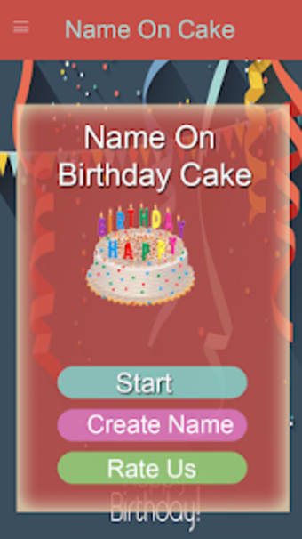 Write On Birthday Cake - Name On BirthDay Cake