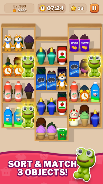 Goods Sorting 3D: Match Games