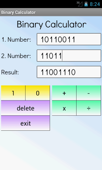 Binary Calculator Pro