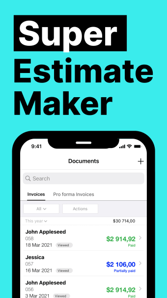 Super Estimate Maker App