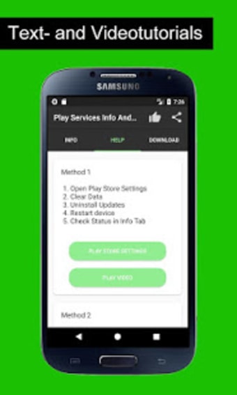 Fix for Google Play Services and Google Play Store