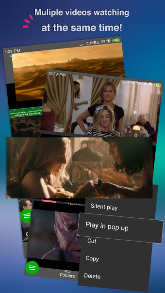 GoPlayer - Multiple videos 5G player all format