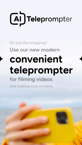 AI Teleprompter for Video Vlog