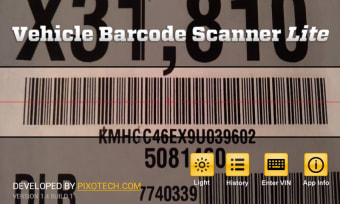Vehicle Barcode Scanner Lite