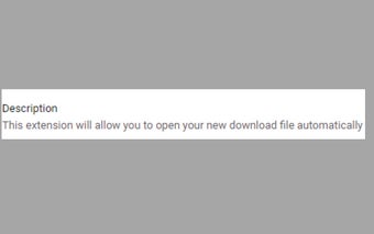 Automatically Open New Downloads