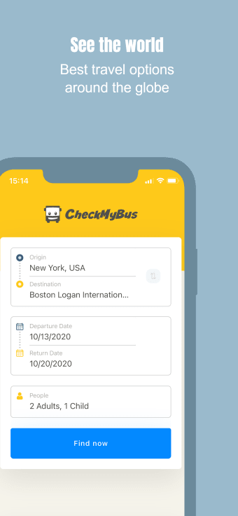 CheckMyBus: Compare and find cheap bus tickets