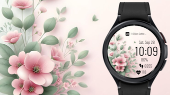 Flora Digital Watch Face