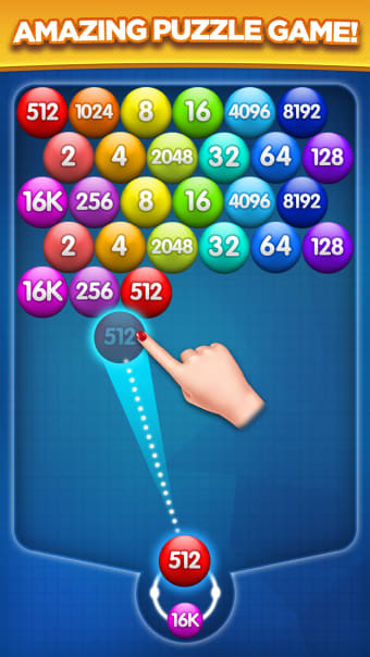 Number Bubble Shooter.