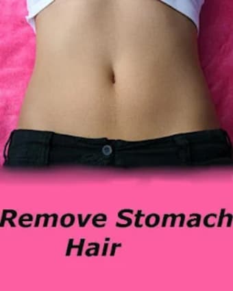 Remove Stomach Hair
