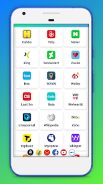 All in one social media and social network app